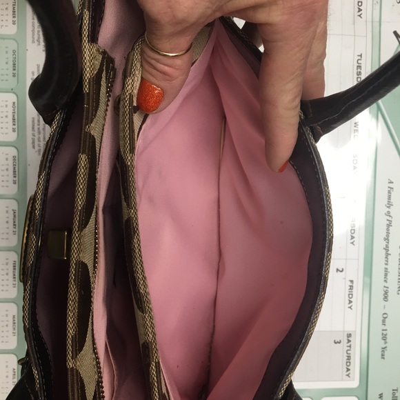 Coach satchel shoulder bag - Picture 4 of 8